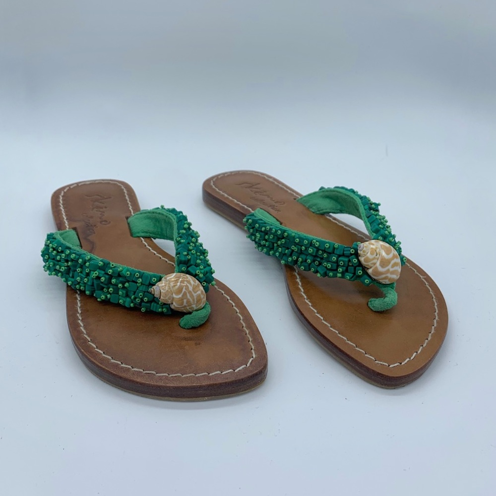 Handmade/Hand Beaded Skemo Sandals